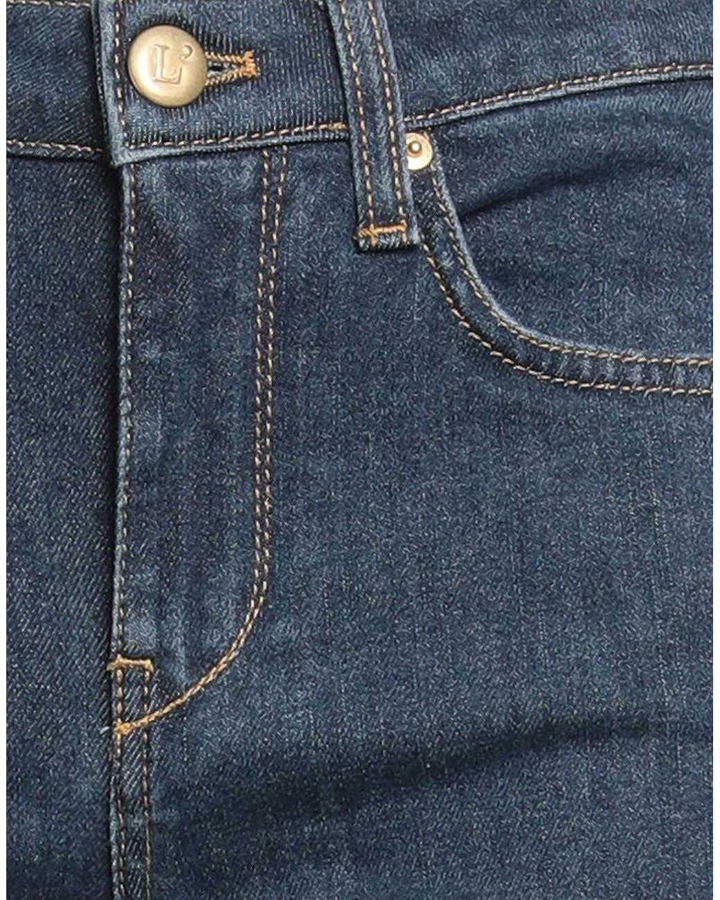 L'Autre Chose Blue Jeans Cotton, Elastane
