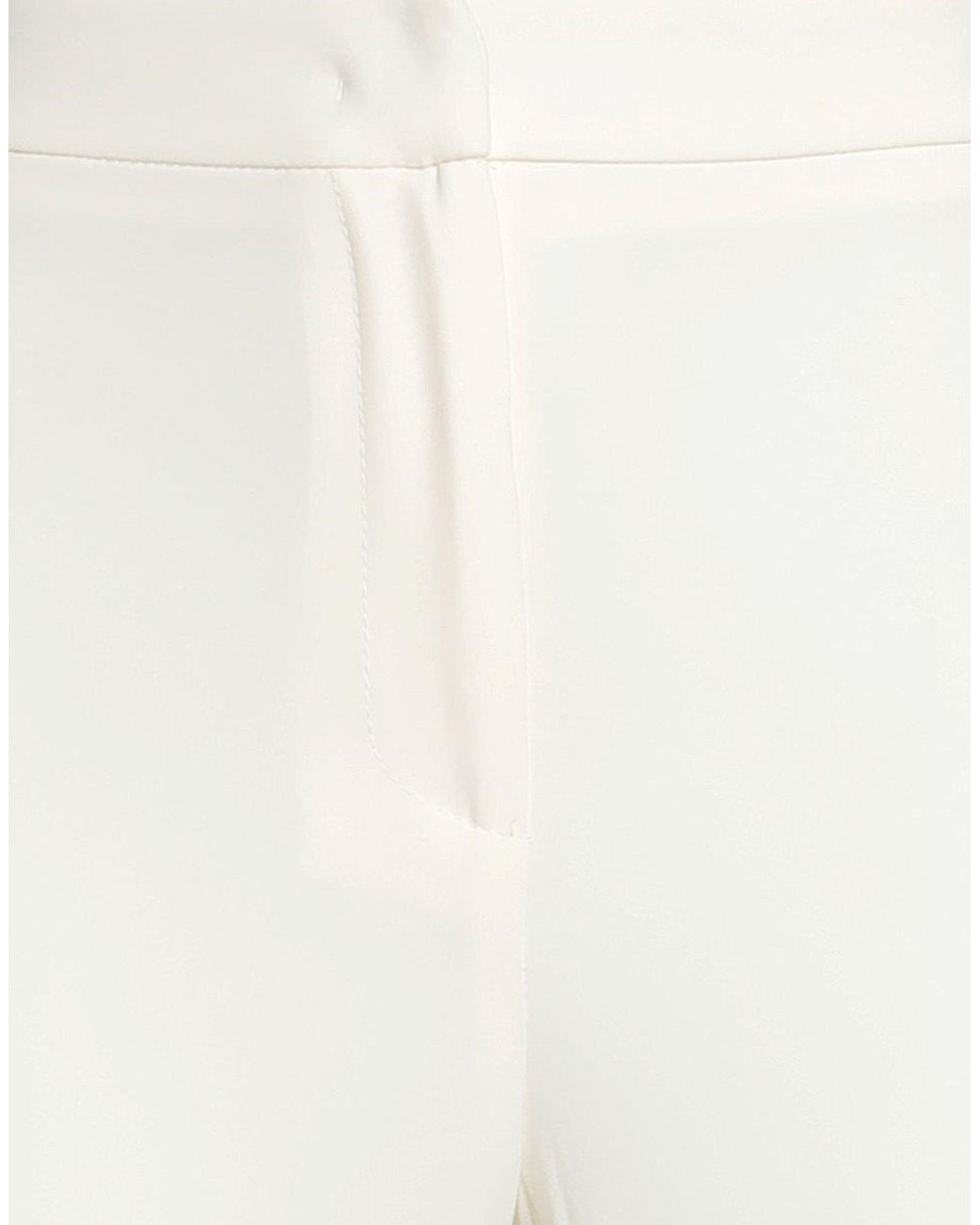 Kontatto White Pants Polyester, Elastane