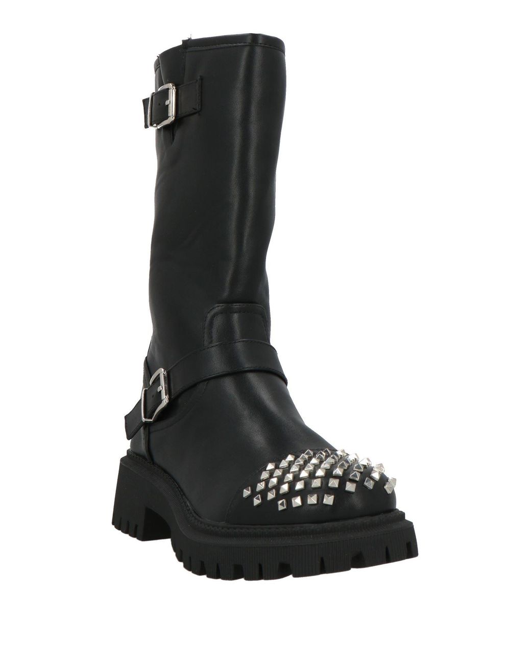 Shopart Black Ankle Boots