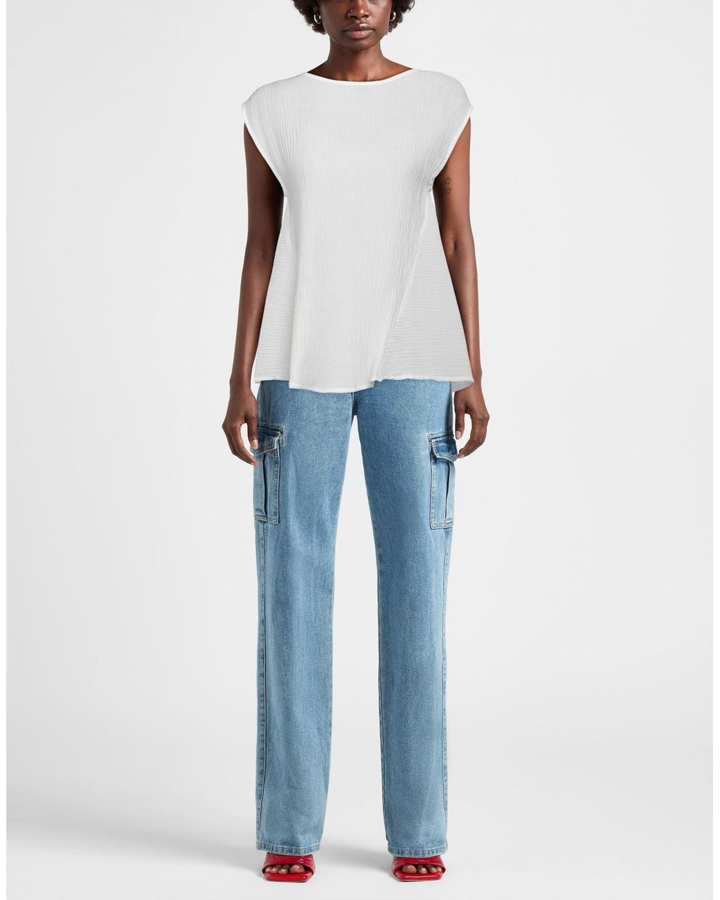 Alpha Studio White Top