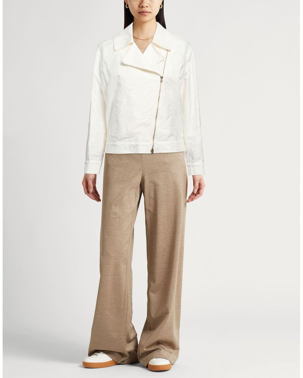 Herno White Jacket Cotton