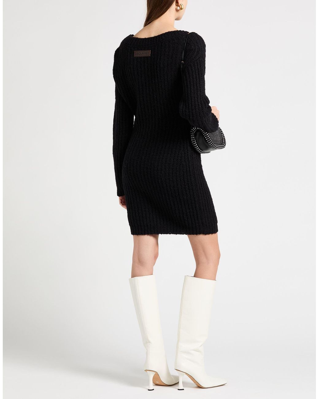 DSquared² Black Mini Dress