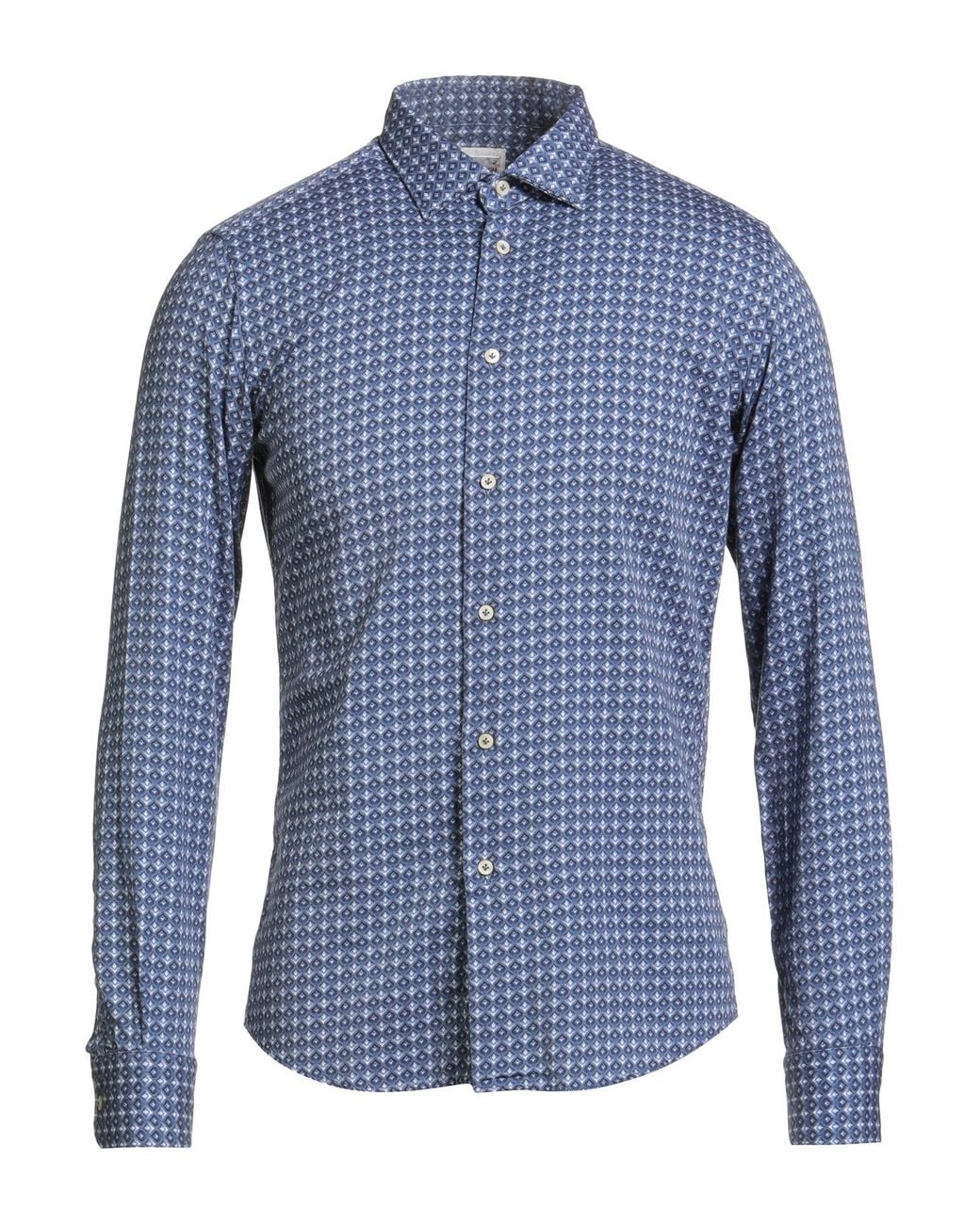 ALEX INGH Blue Shirt for men