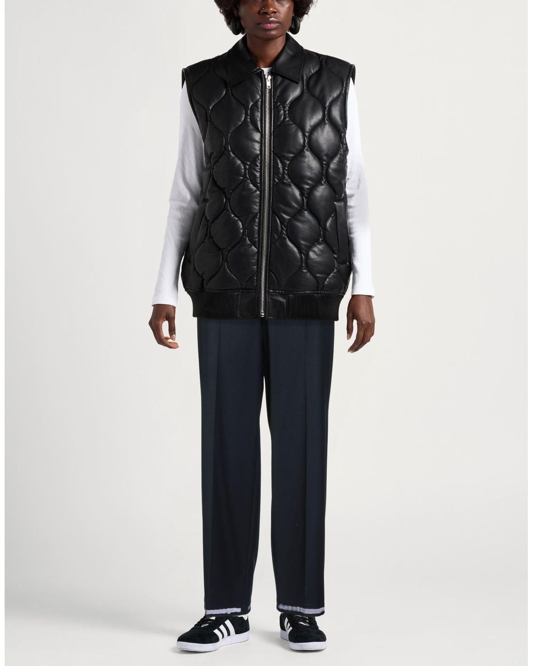 Alpha Studio Blue Pants Polyester, Viscose, Elastane