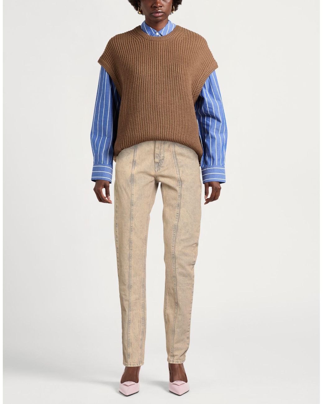 Isabel Marant Natural Jeans Cotton