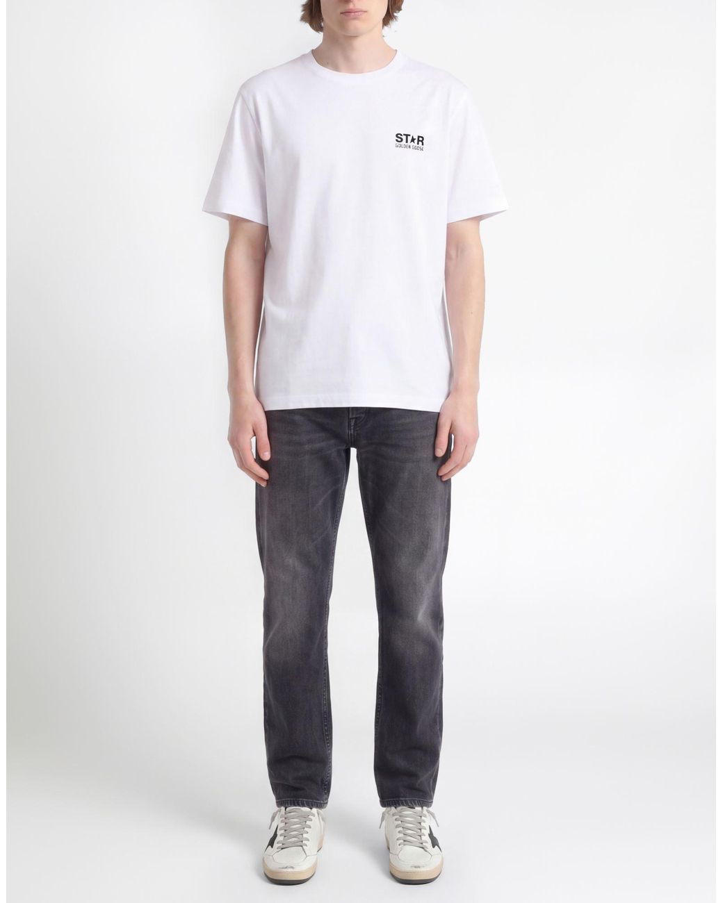 Golden Goose Deluxe Brand White T-shirt for men