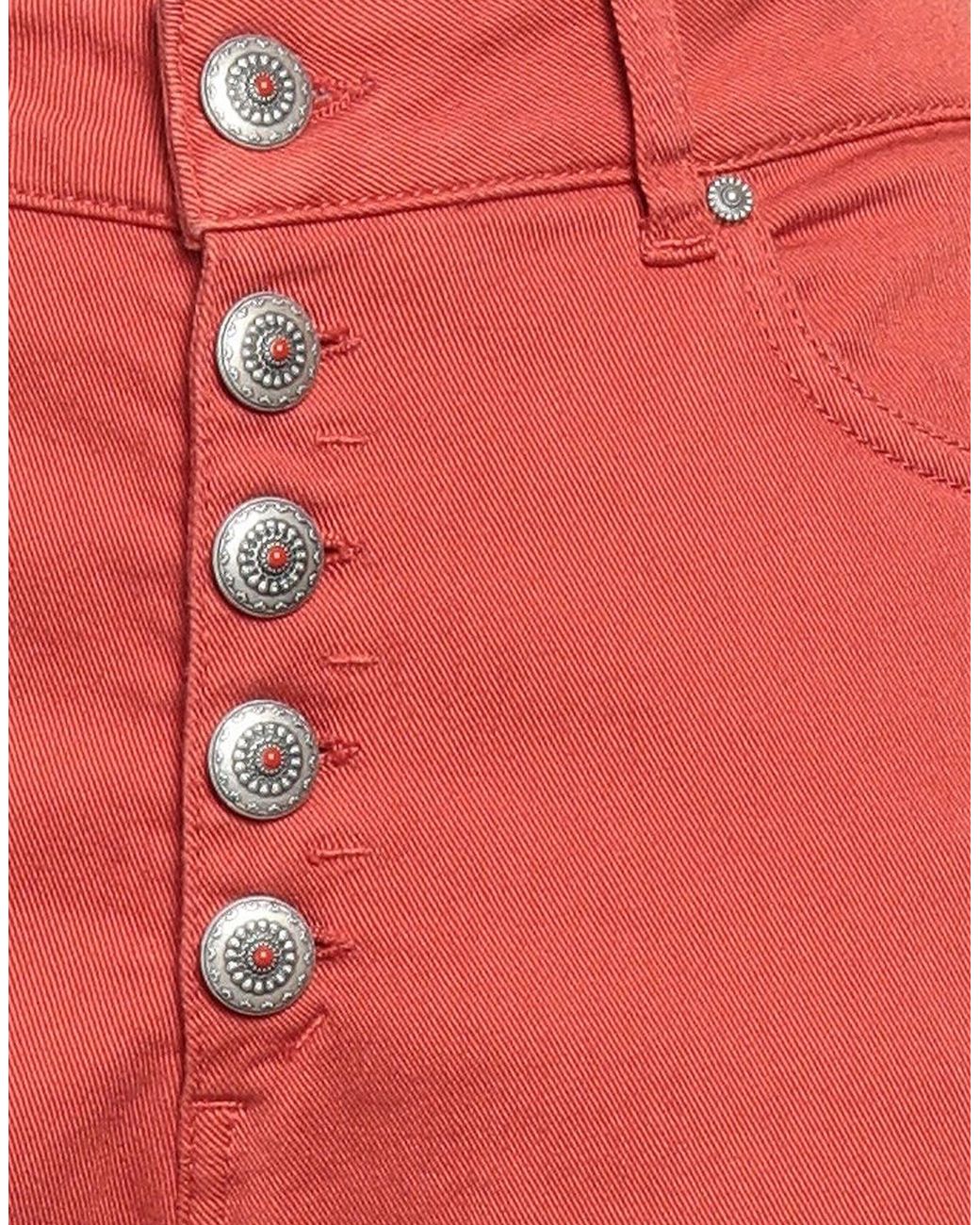 Dondup Red Jeans