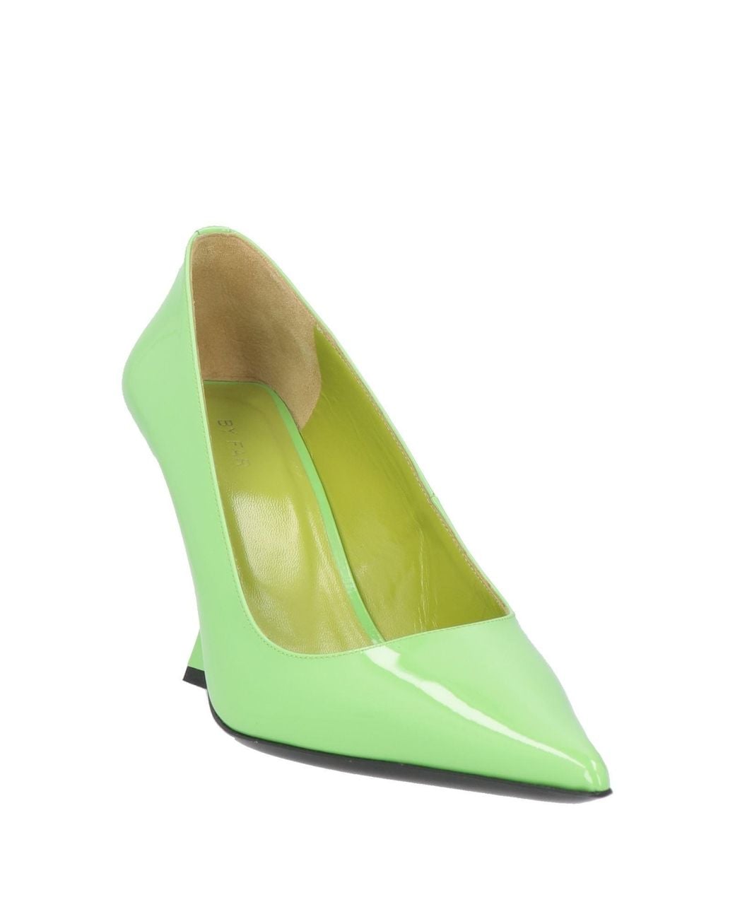 By Far Green Pumps