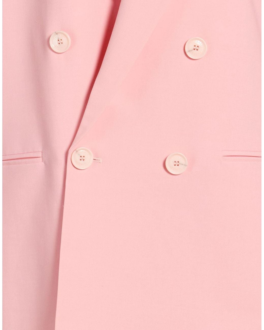 Twinset Pink Blazer Polyester, Wool, Elastane