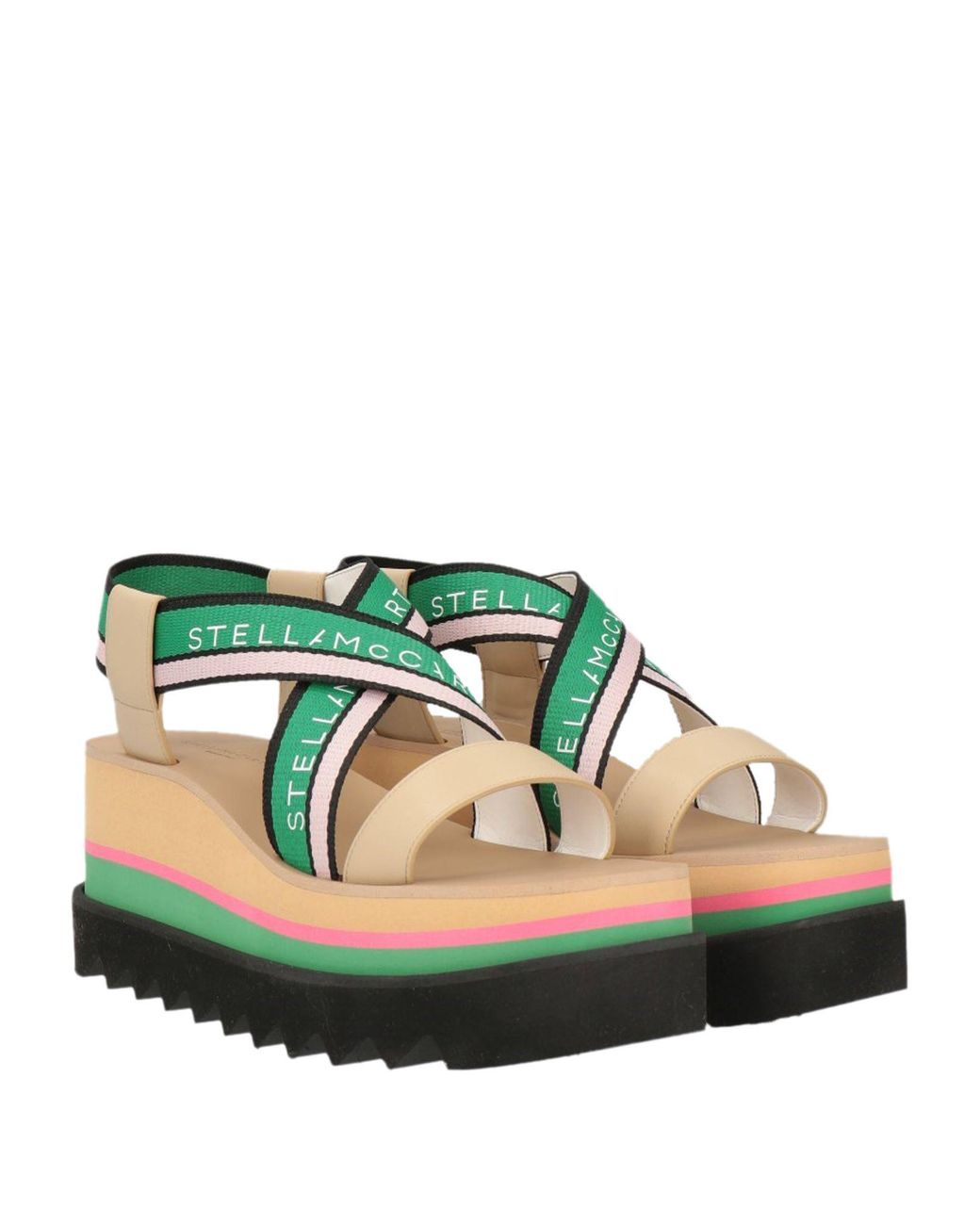 Stella McCartney Green Sandals