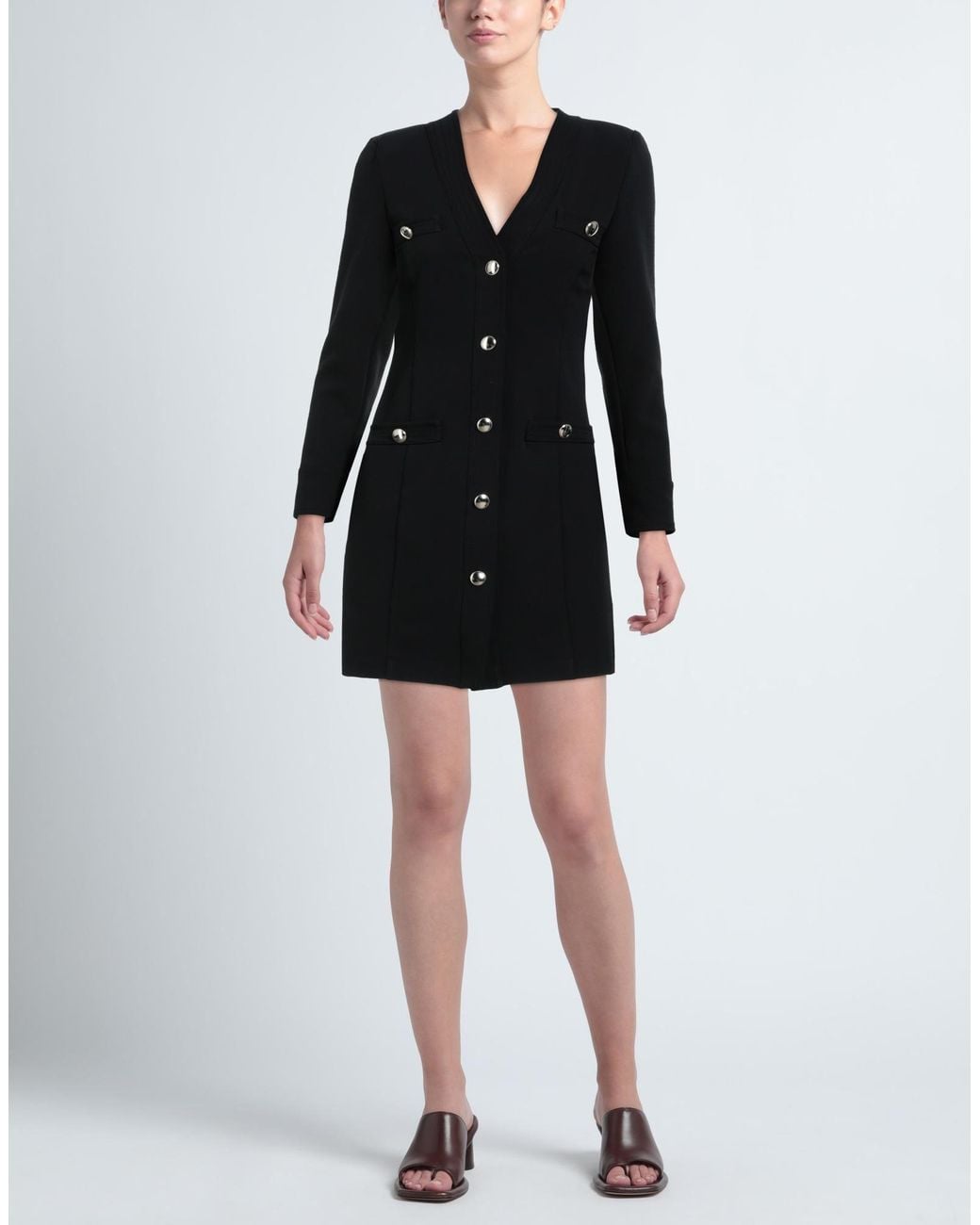 Kaos Black Mini Dress
