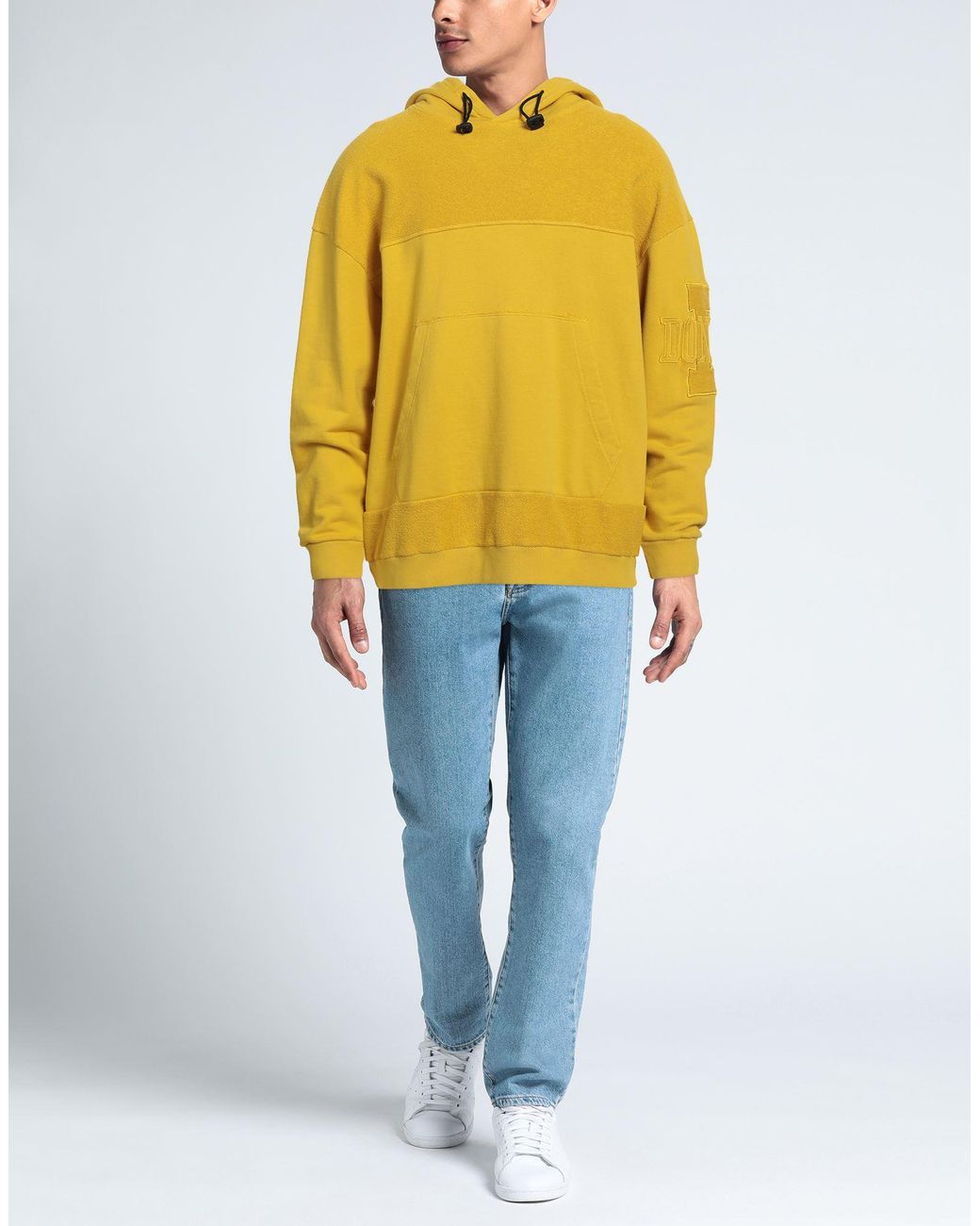 Dondup Yellow Sweatshirt for men