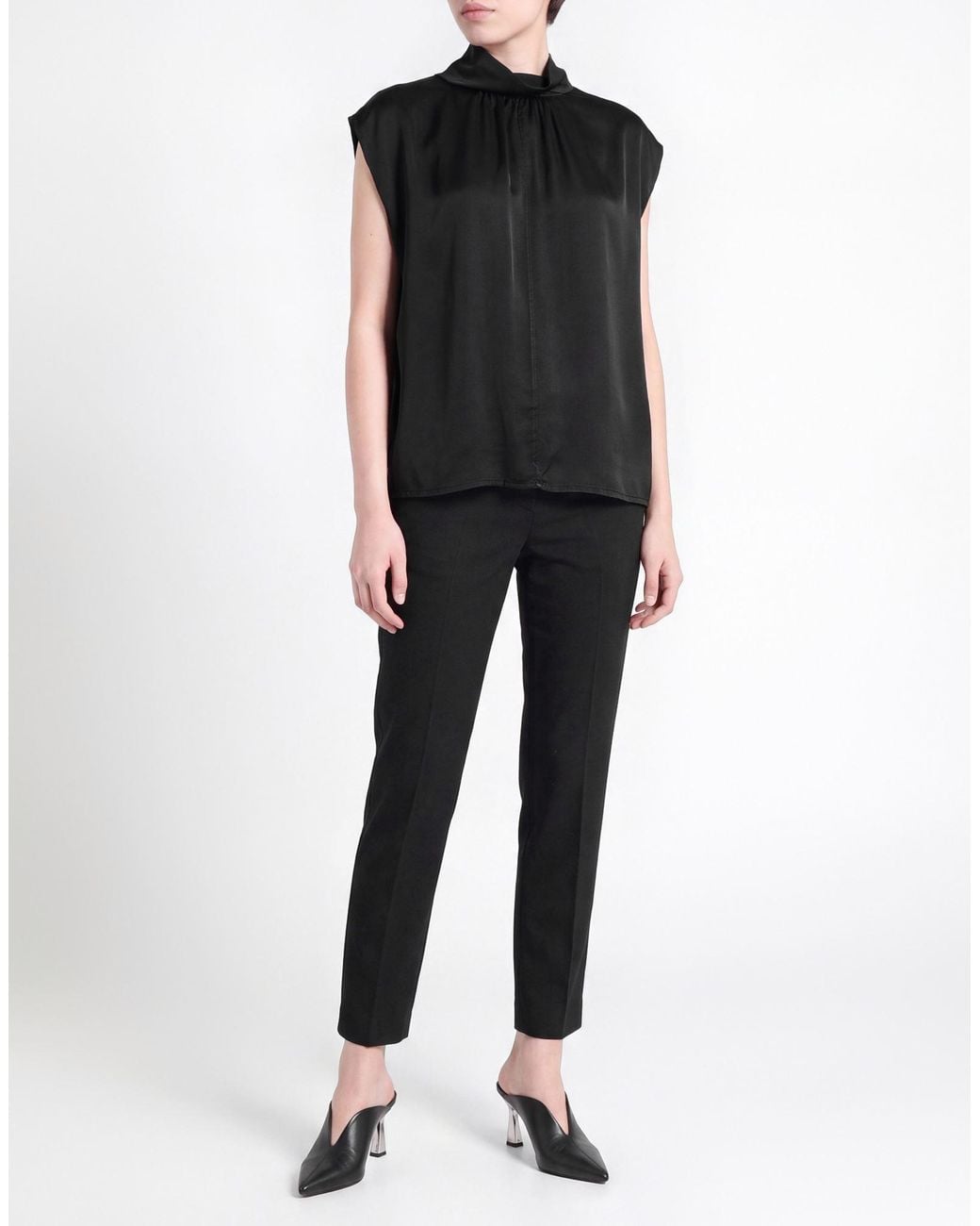 Manila Grace Black Top Viscose