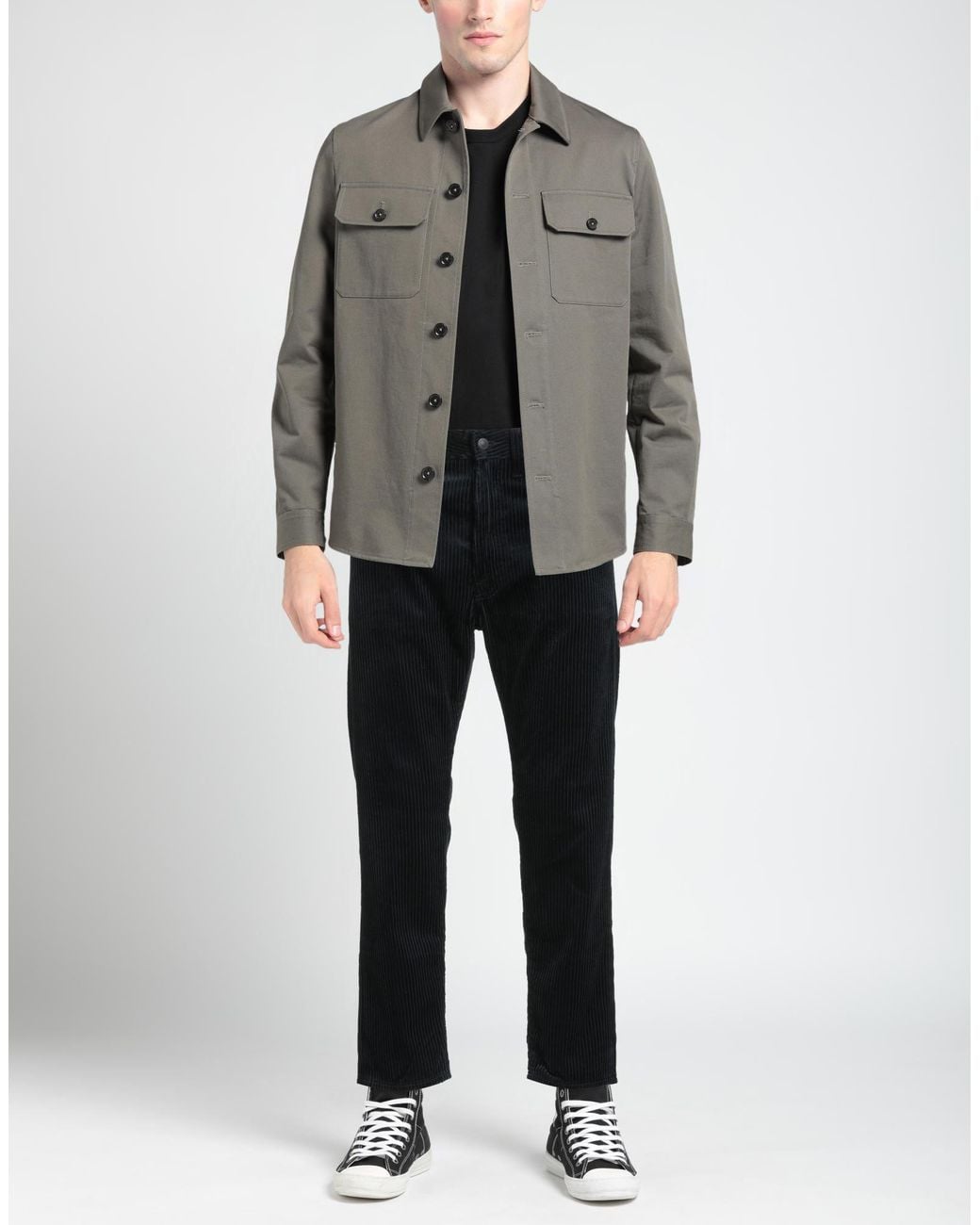 People Black Pants for men