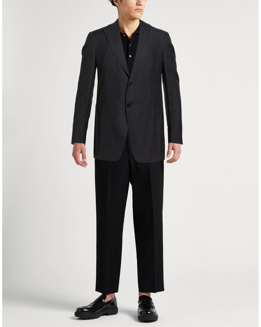Blazer Isaia pour homme en coloris Black