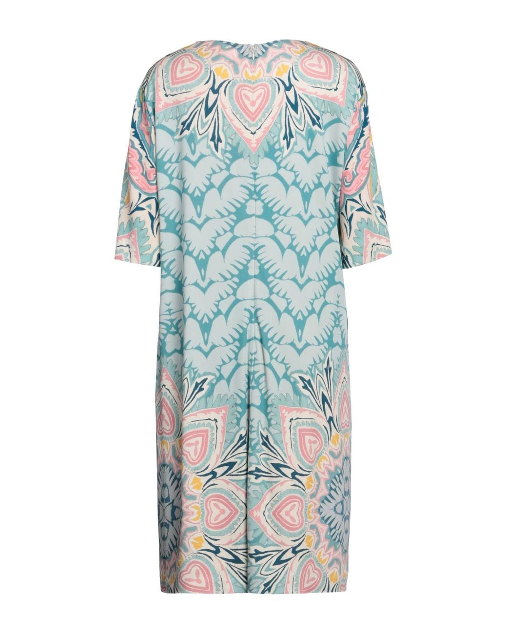 Etro Blue Printed Minidress