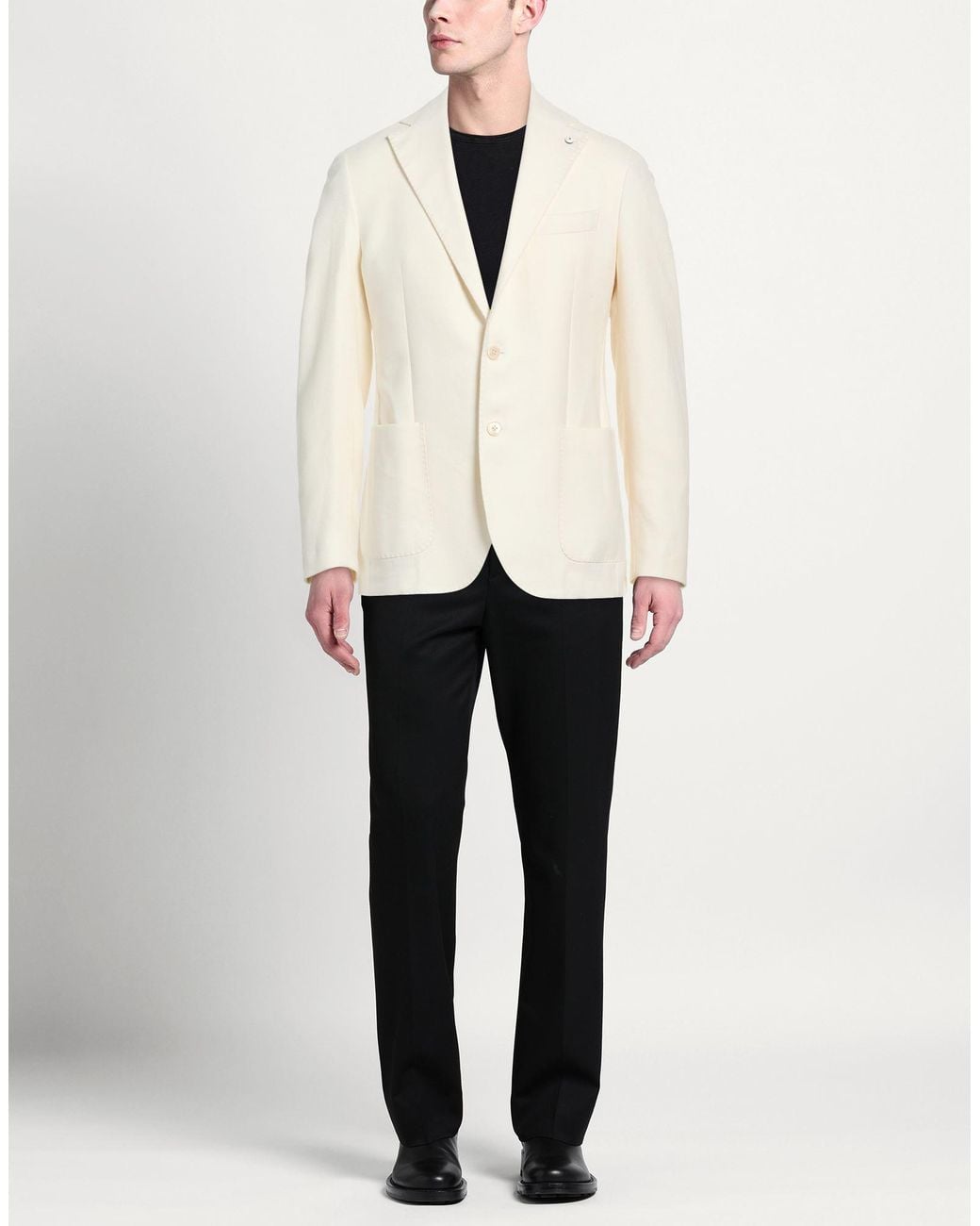 L.b.m. 1911 White Blazer Cotton for men