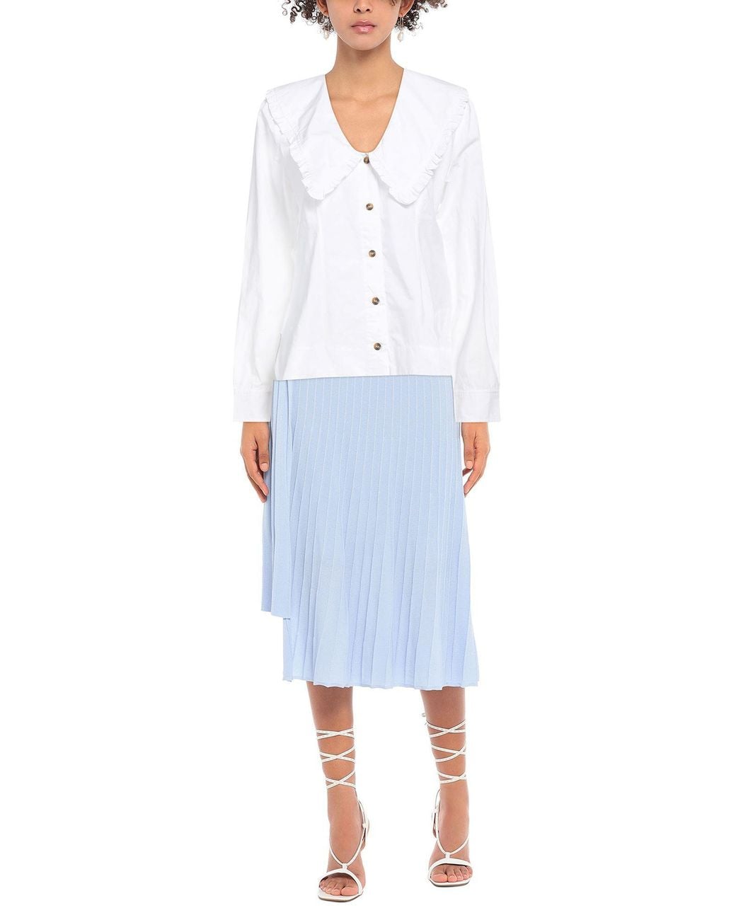 Ganni White Shirt