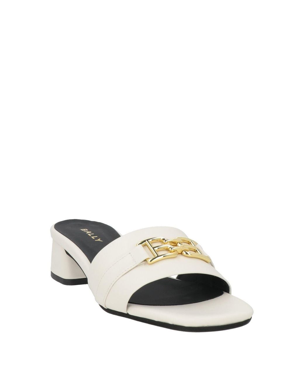 Bally White Sandals