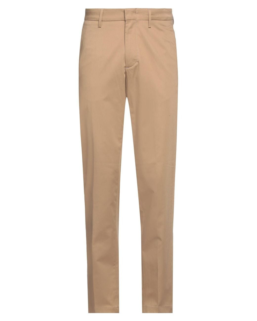 Dunhill Natural Pants Cotton, Mulberry Silk, Elastane for men