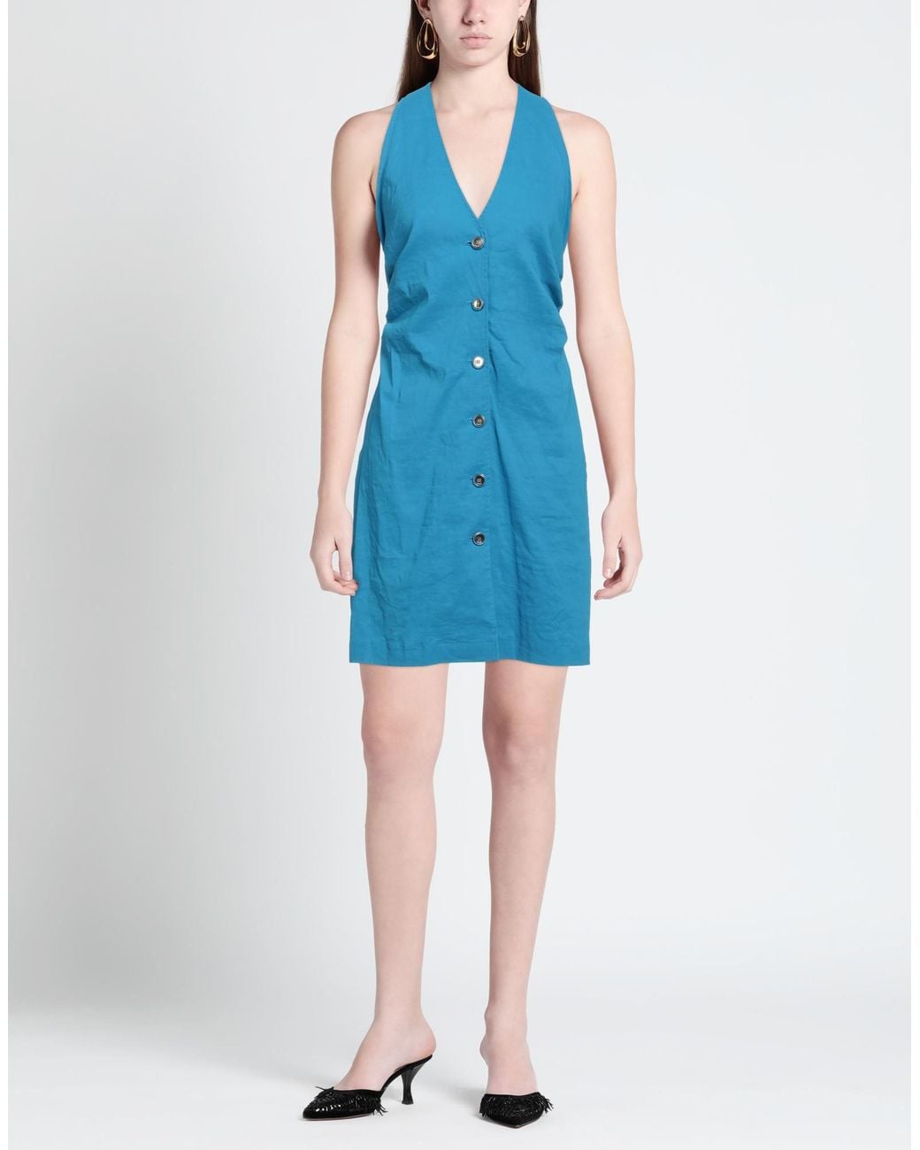 Pinko Blue Mini Dress