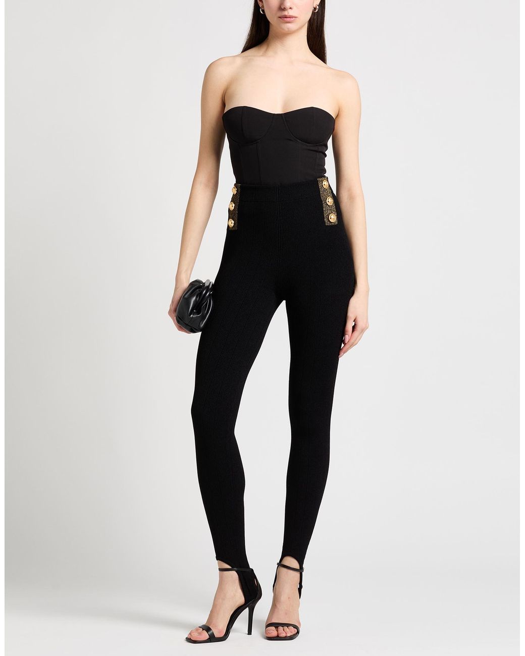Balmain Black Leggings