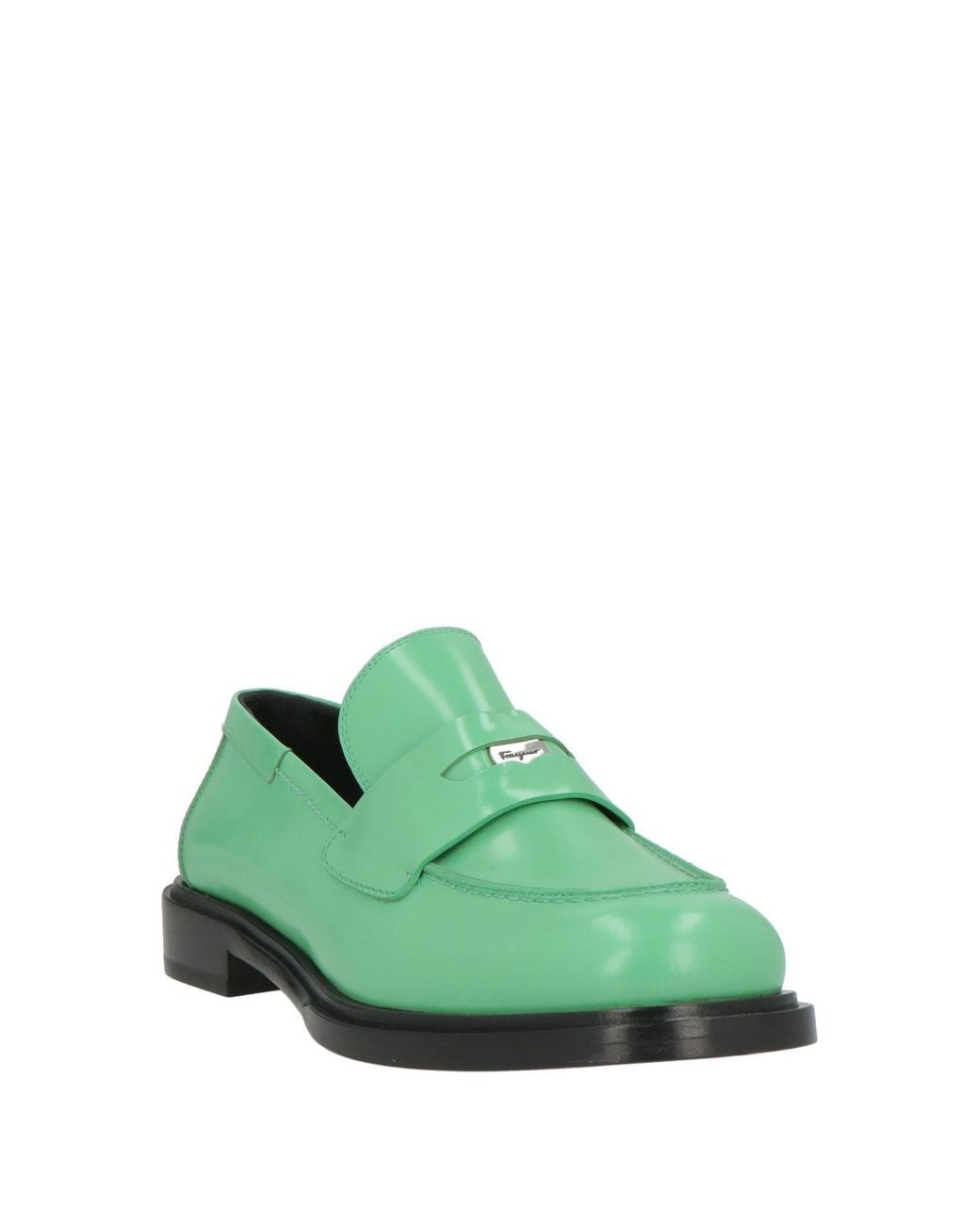 Ferragamo Green Loafer