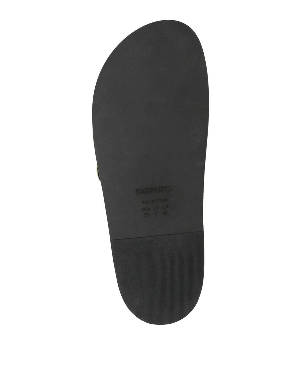 Farm Rio Black Sandals