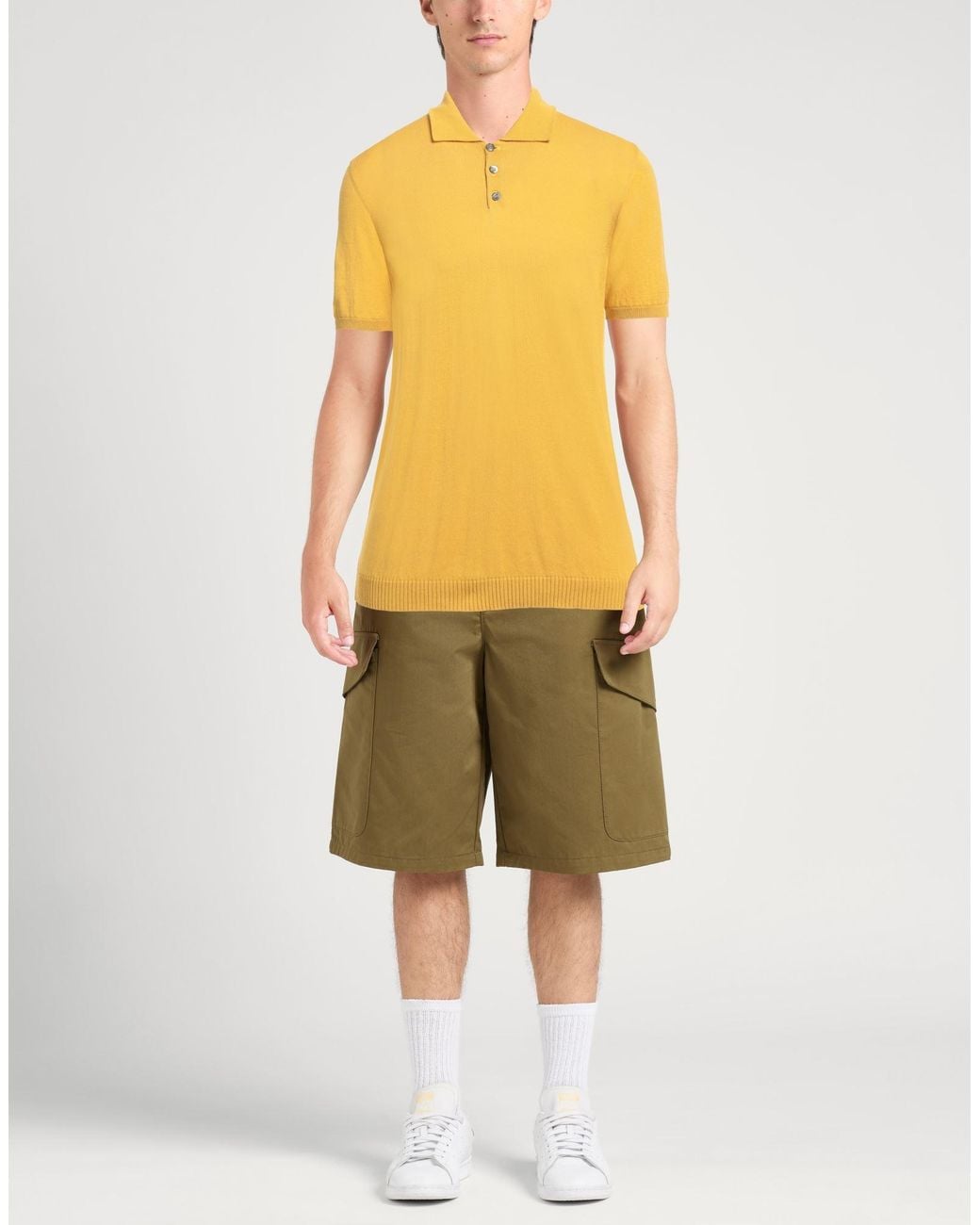 Pullover Alpha Studio pour homme en coloris Yellow