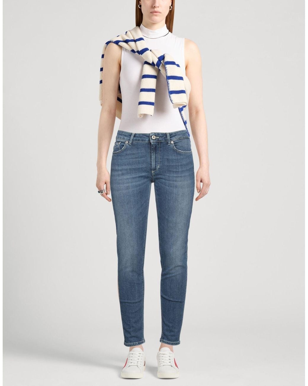 Dondup Blue Jeans Organic Cotton, Elastane