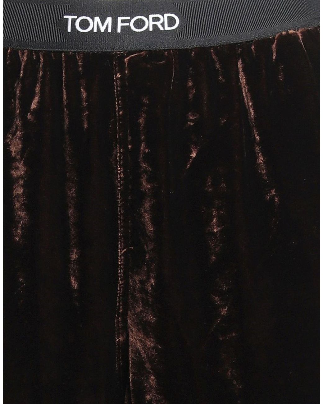 Tom Ford Black Pants Viscose, Silk, Polyester, Elastane, Polyamide