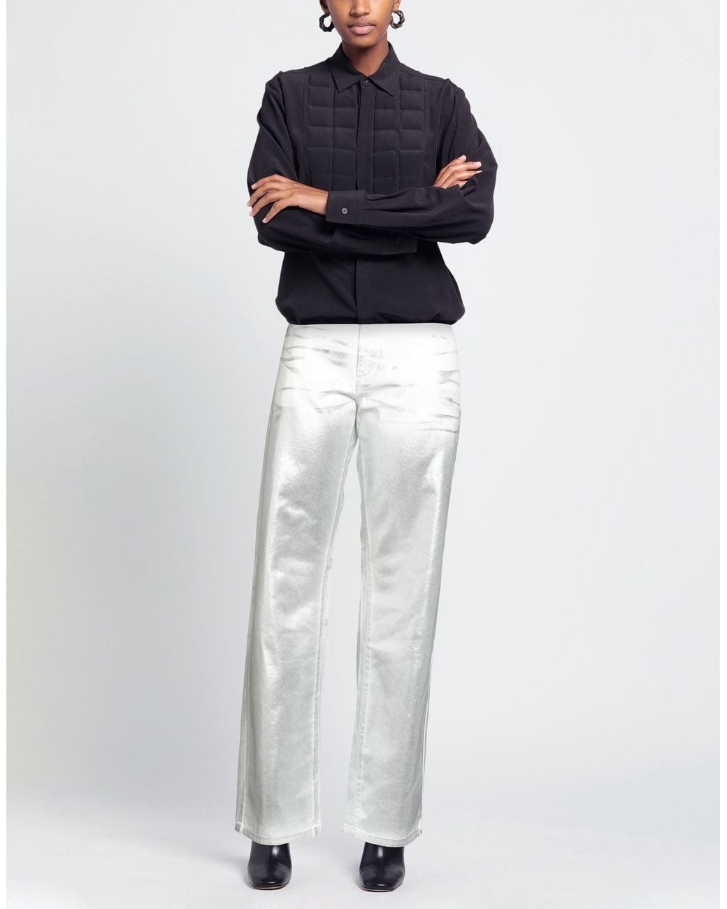 THE BIG WHITE BLUE White Jeans
