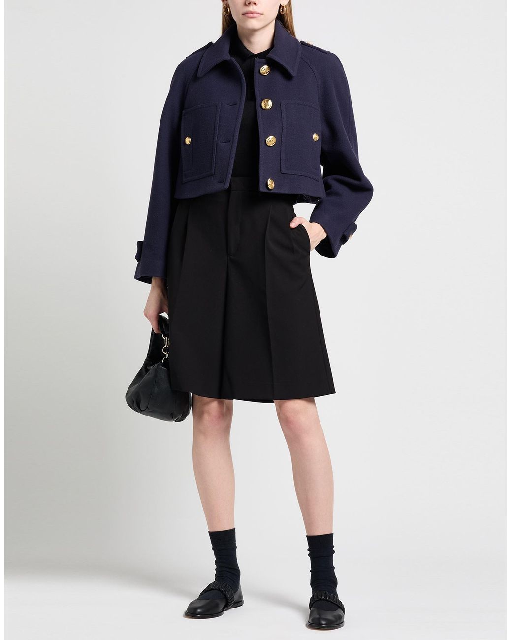 Palm Angels Blue Coat
