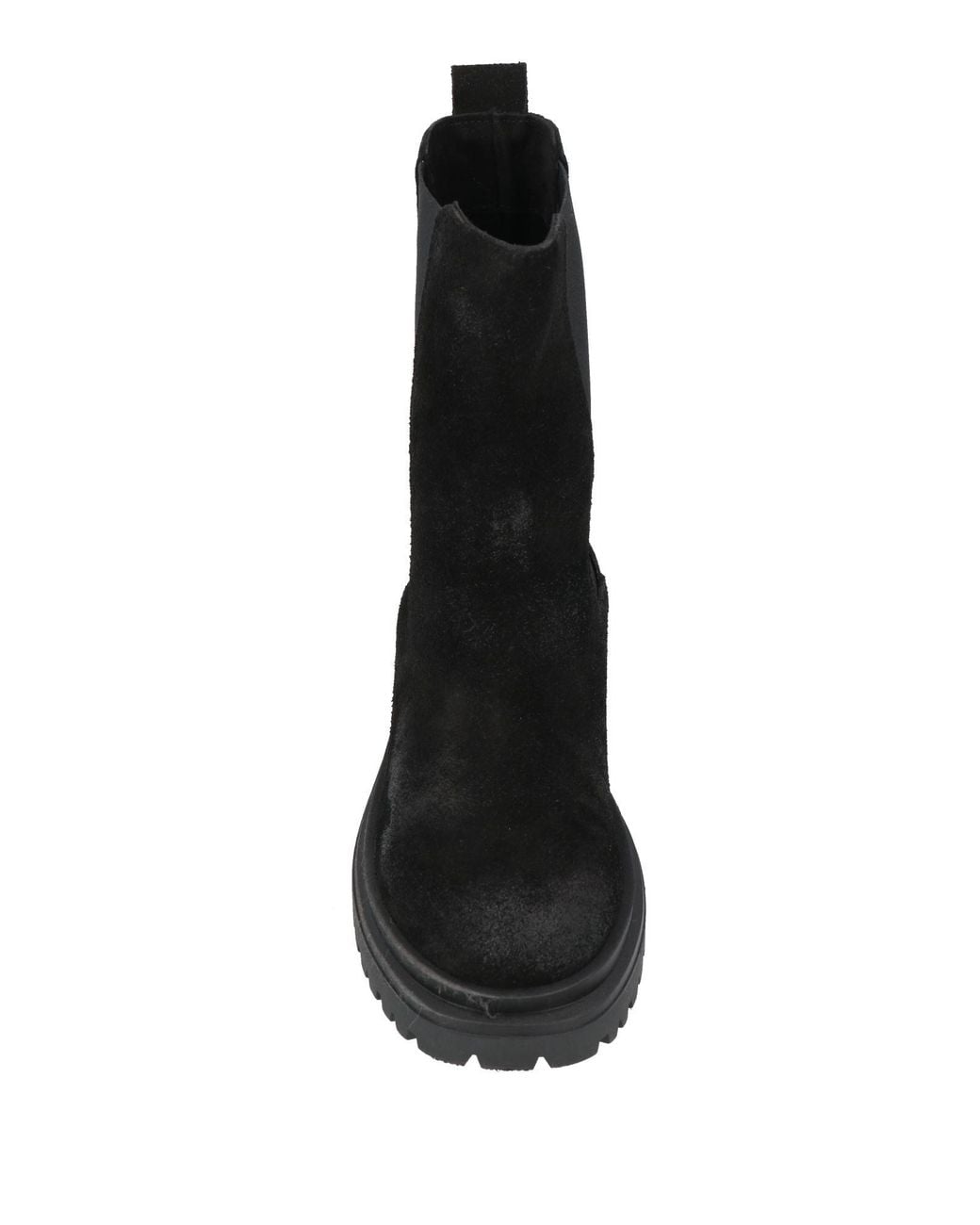 Trend Black Ankle Boots Leather