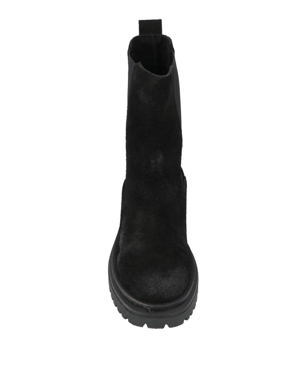 Trend Black Ankle Boots Leather