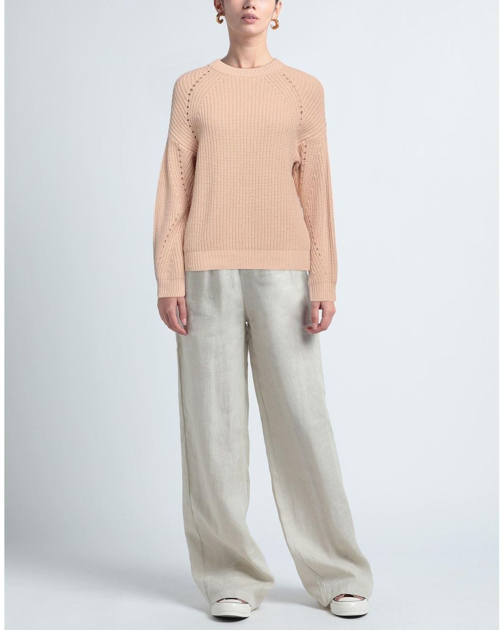 N.O.W. ANDREA ROSATI CASHMERE Natural Jumper