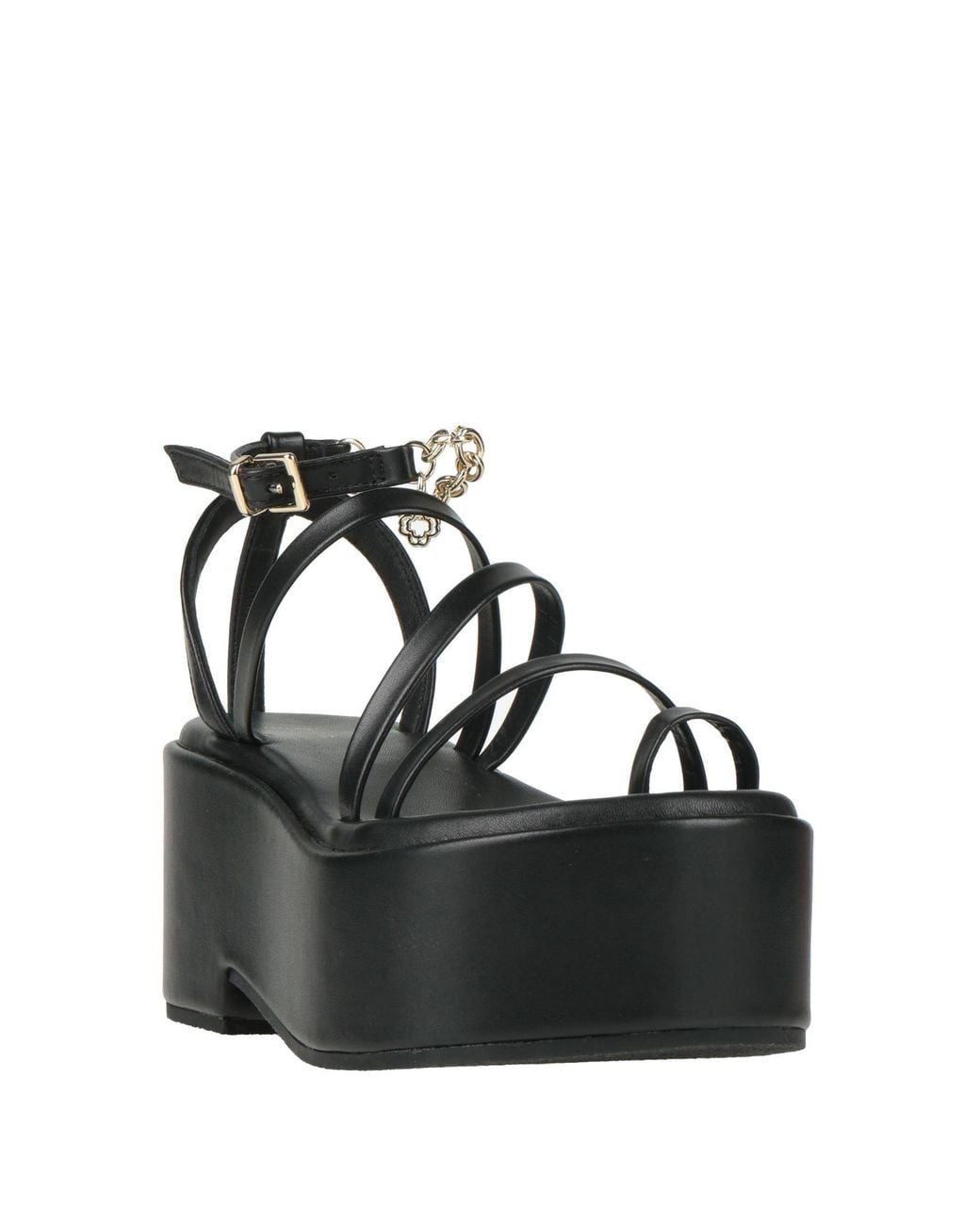 Maje Black Thong Sandal