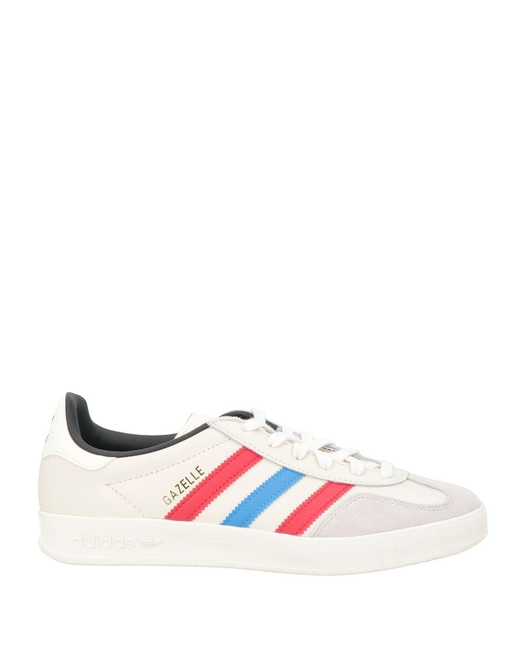 Adidas Originals White Light Sneakers Textile Fibers, Leather for men