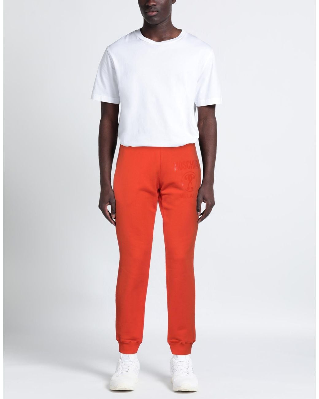 Moschino Red Pants for men