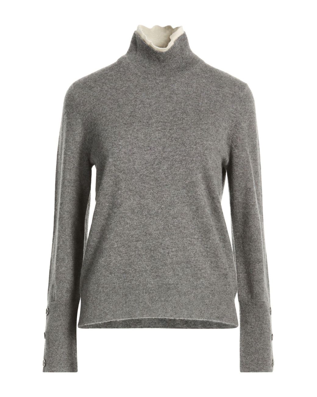 Alpha Studio Gray Rollkragenpullover