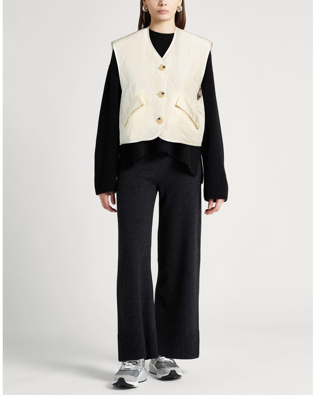 Forte_forte Natural Gilet
