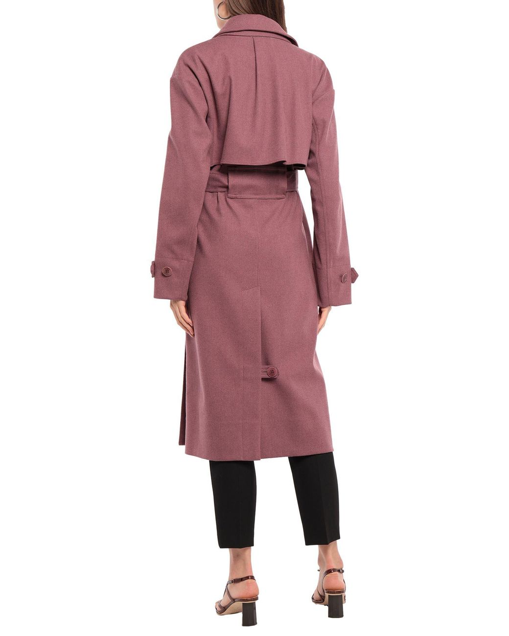 mauve coat