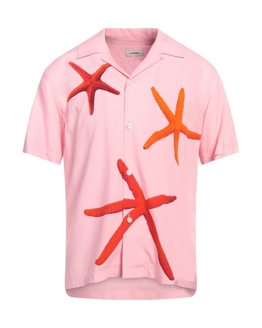 Sandro Pink Shirt for men