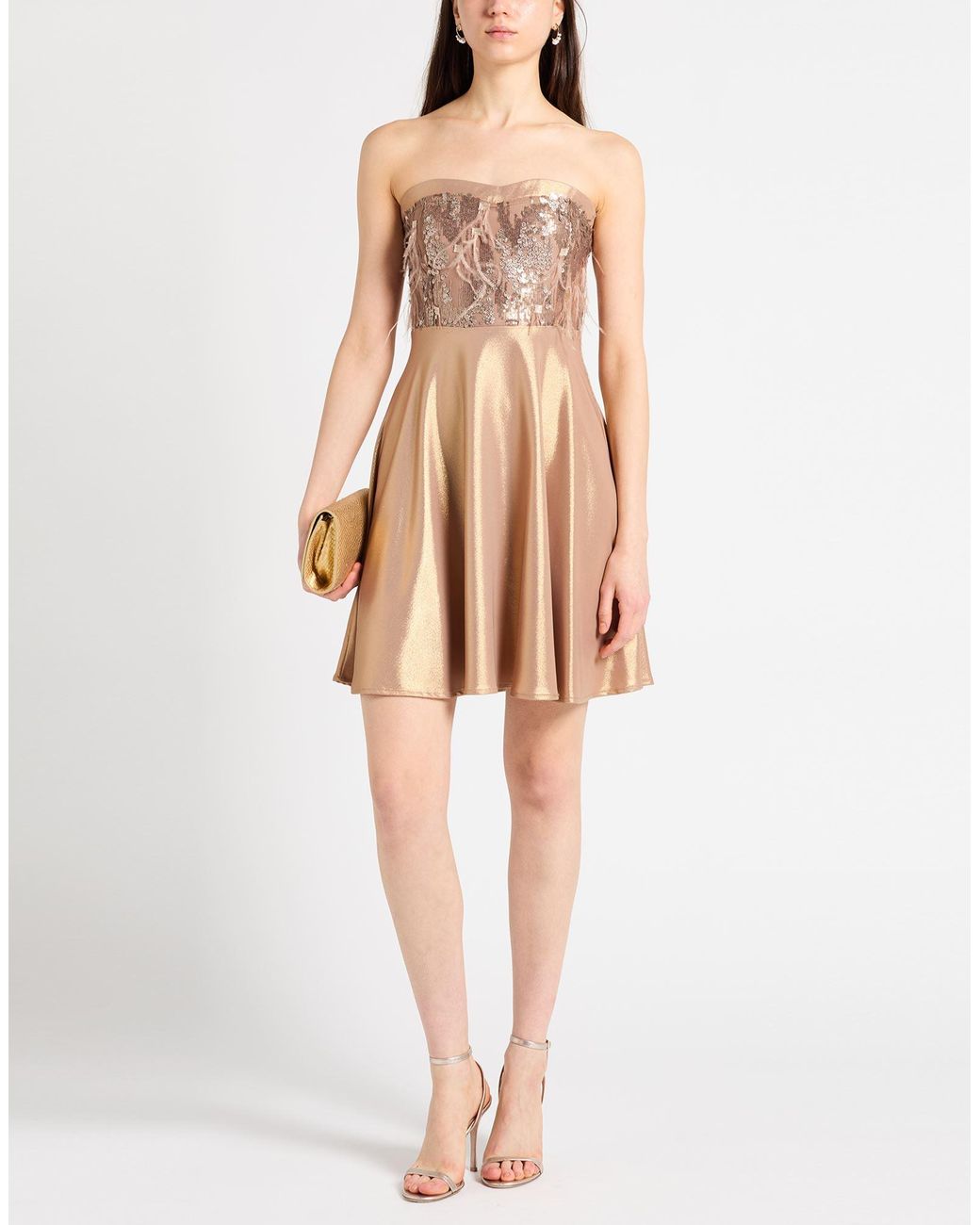 Siste's Brown Mini Dress