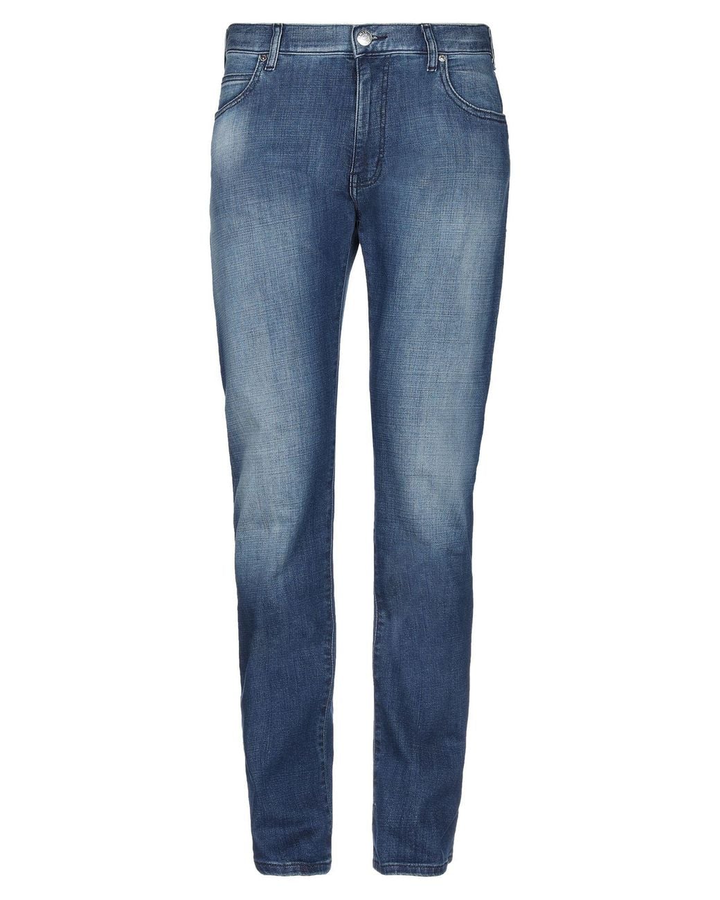 Armani Jeans Blue Jeans Cotton, Elastane for men