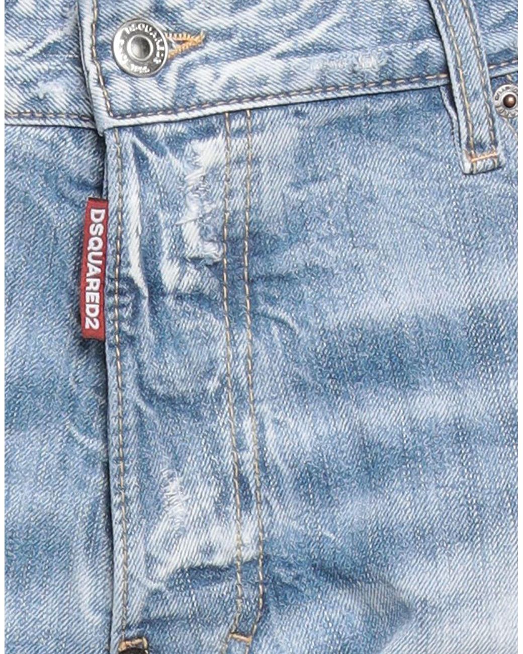 DSquared² Blue Jeans Cotton for men