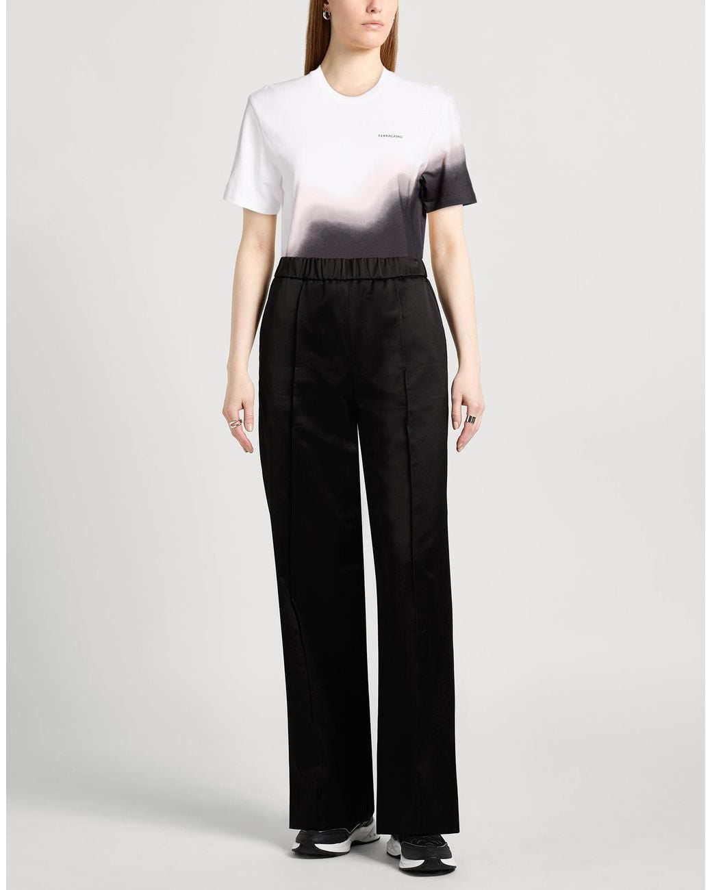 Ferragamo White T-Shirt Cotton