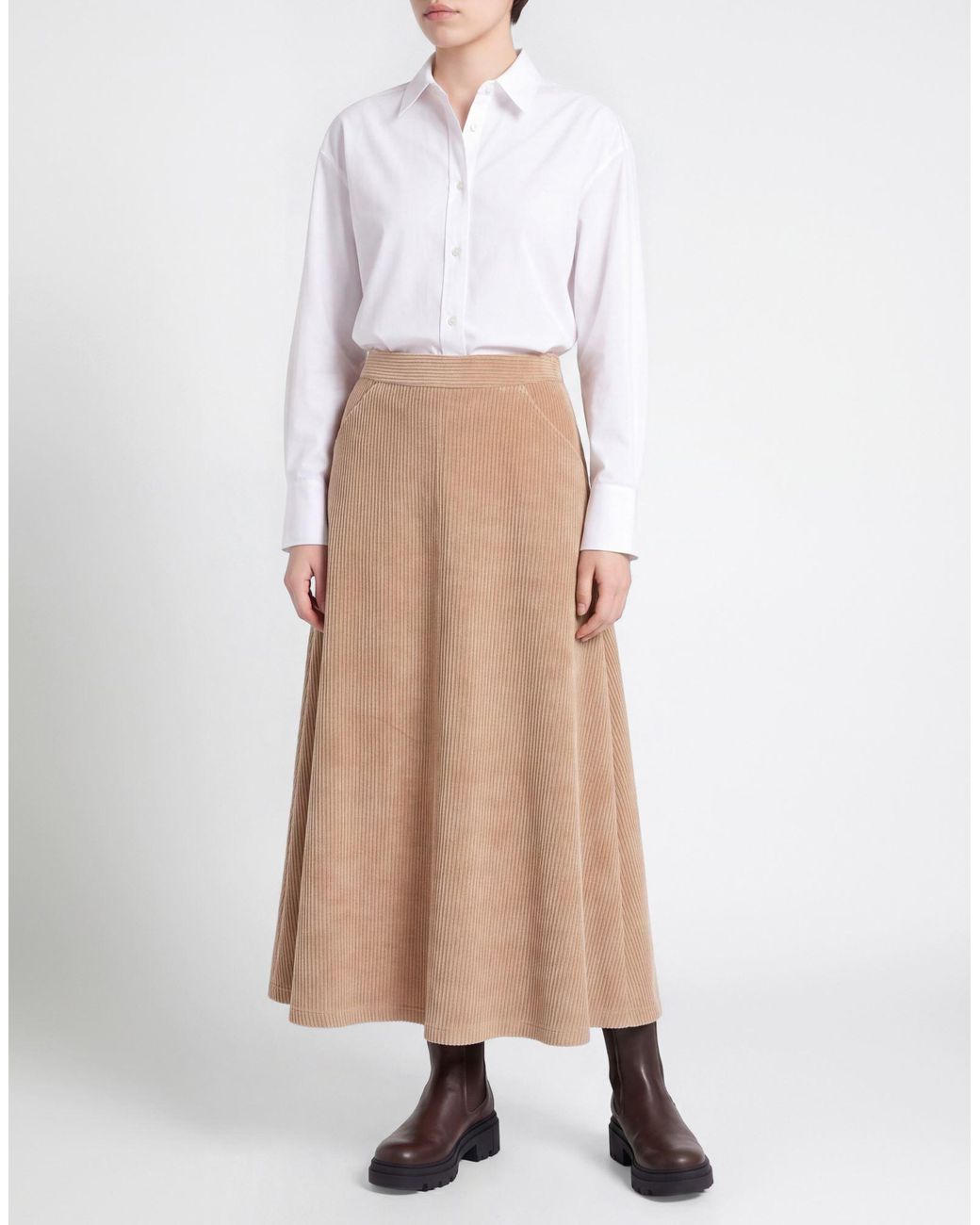 Camicettasnob Natural Maxi Skirts
