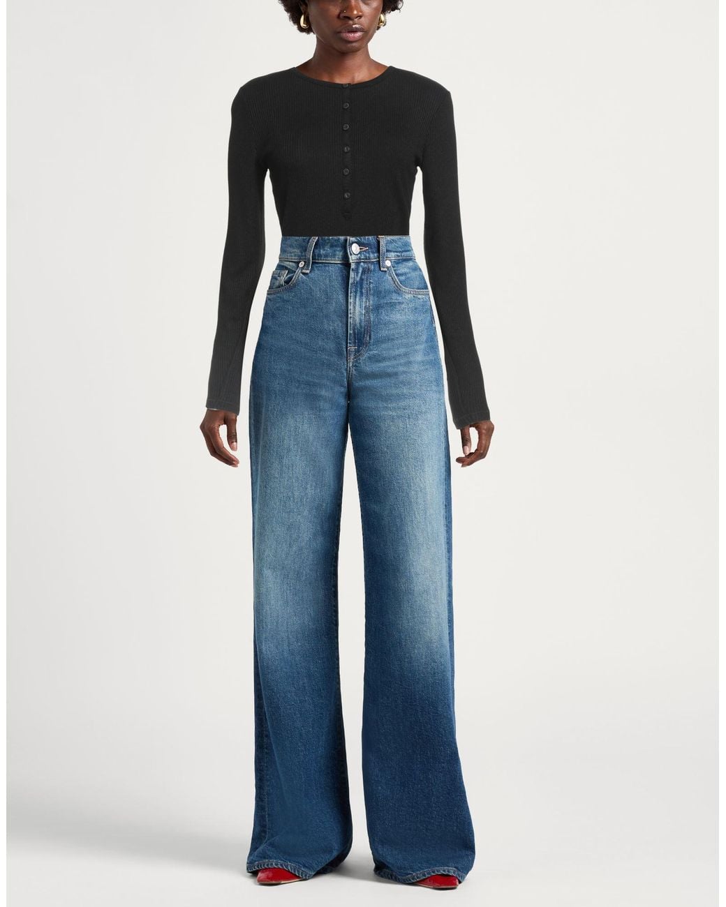 Rag & Bone Black Sweater Rayon, Polyester, Elastane