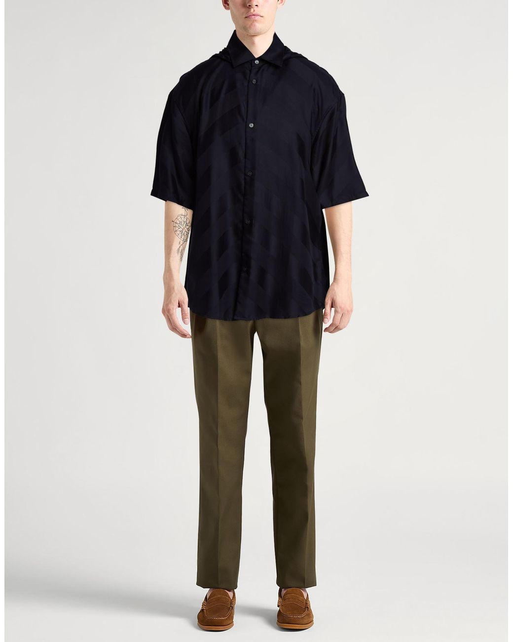 Emporio Armani Blue Shirts for men